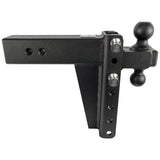 Bulletproof Heavy Duty 8” Drop/Rise Trailer Hitch 3" Box Steel Shank