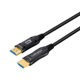 100Ft 8K Active Optical Fiber HDMI Cable (HDO-3D21R100-8K) Audiopipe