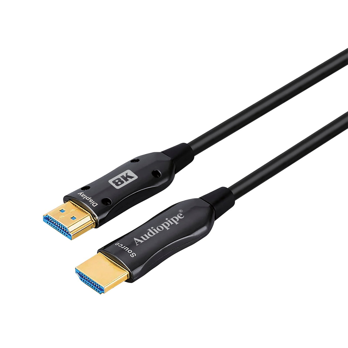 150Ft 8K Active Optical Fiber HDMI Cable (HDO-3D21R150-8K) Audiopipe