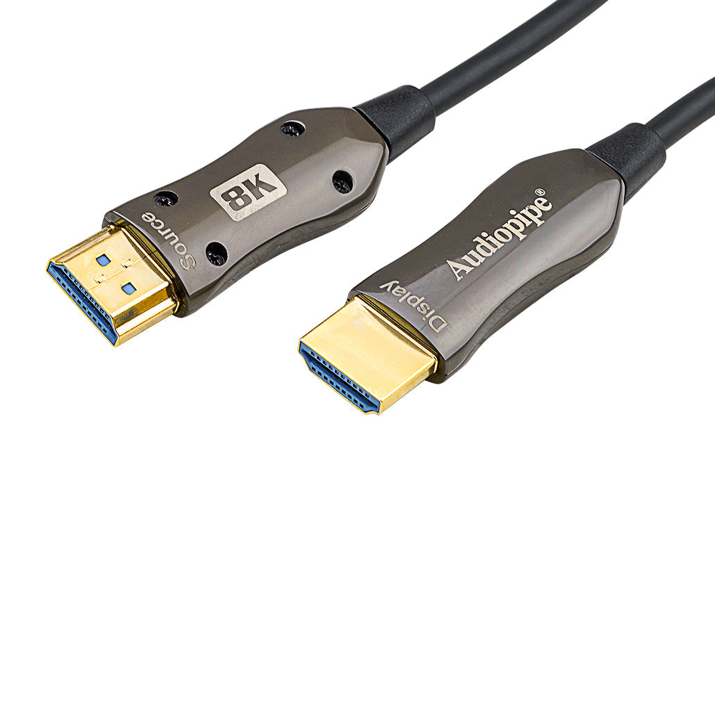 75Ft 8K Active Optical Fiber HDMI Cable (HDO-3D21R75-8K) Audiopipe