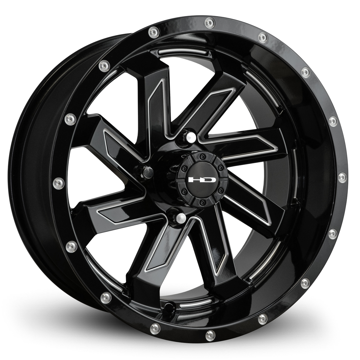 HD Golf Saw 12x7 Gloss Black/Milled Edge