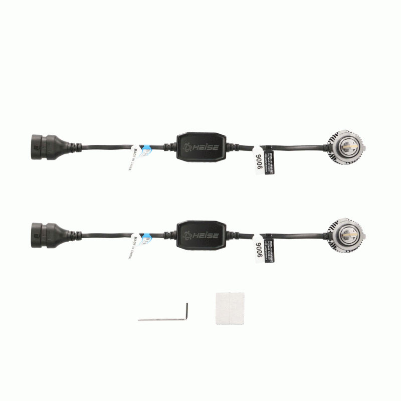 Heise HE-9007PRO 70 Watts LED Headlight Replacement Kit (Pair) Heise
