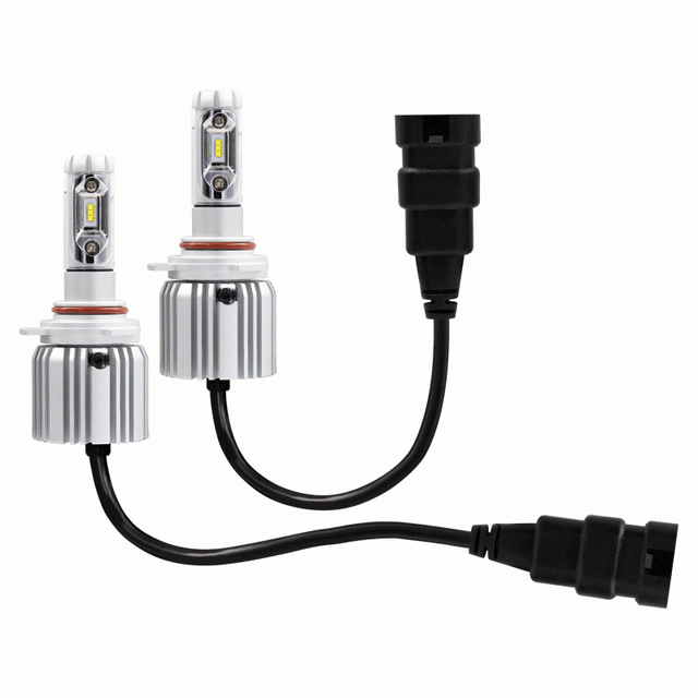 Heise HE-9012LED 50 Watts LED Headlight Replacement Kit (Pair) Heise