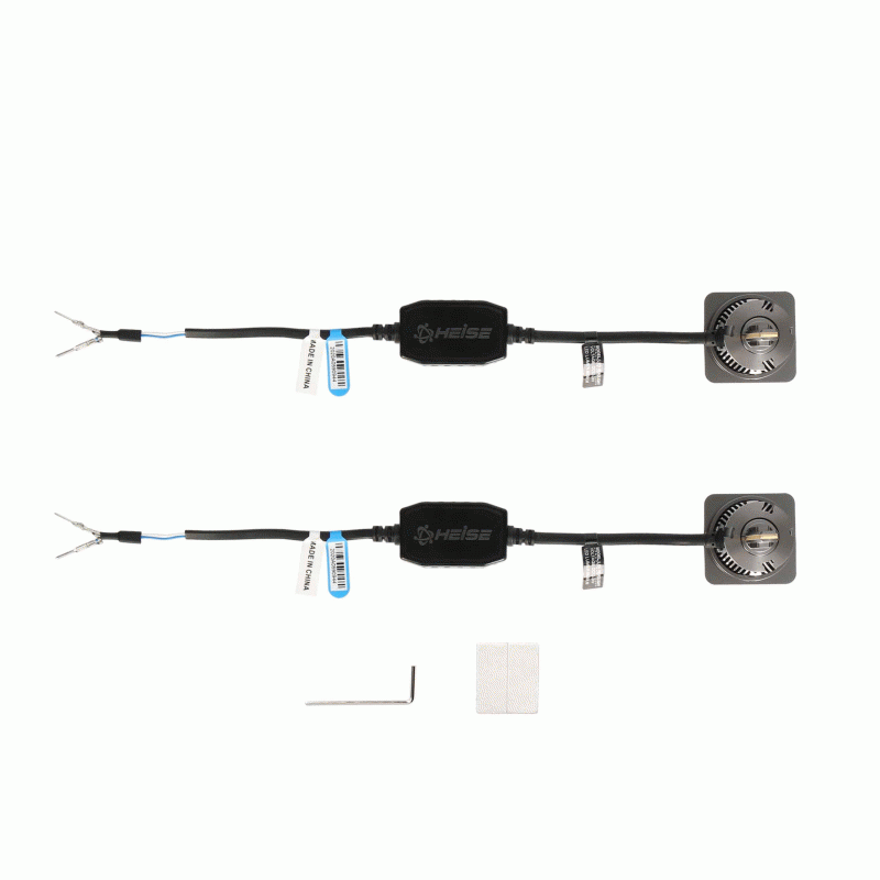 Heise HE-D5CPRO 70 Watts LED Headlight Replacement Kit (Pair) Heise