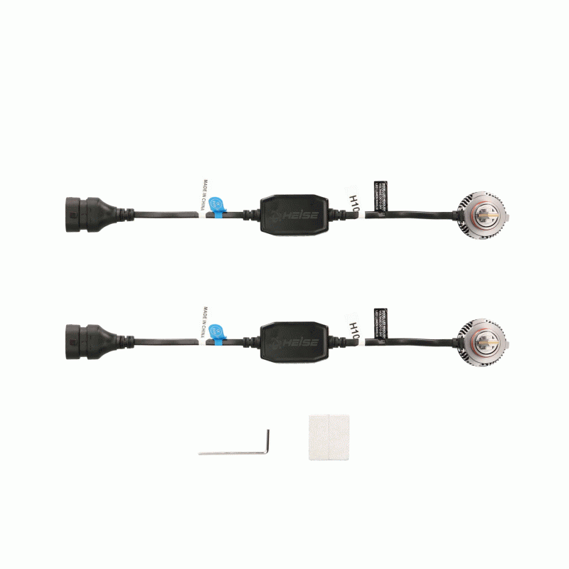 Heise HE-H10PRO 70 Watts LED Headlight Replacement Kit (Pair) Heise