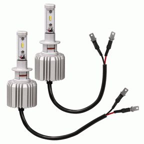 Heise HE-H1LED 50 Watts LED Headlight Replacement Kit (Pair) Heise