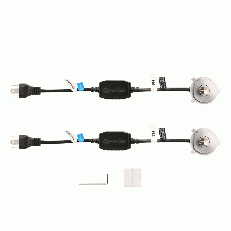 Heise HE-H4PRO 70 Watts LED Headlight Replacement Kit (Pair) Heise