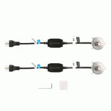 Heise HE-H4PRO 70 Watts LED Headlight Replacement Kit (Pair) Heise