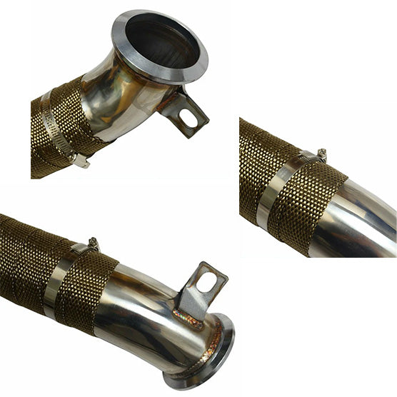 TruckTok 2004.5-2010 6.6L Duramax Up-Pipe & 3" Downpipe w/CCV Reroute Kit TruckTok