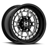 Hostile Rival Gloss Black Blade Cut Forged Wheel