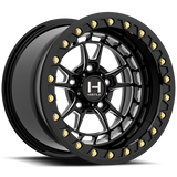 Hostile Rival Beadlock Black Blade Cut Forged Wheel