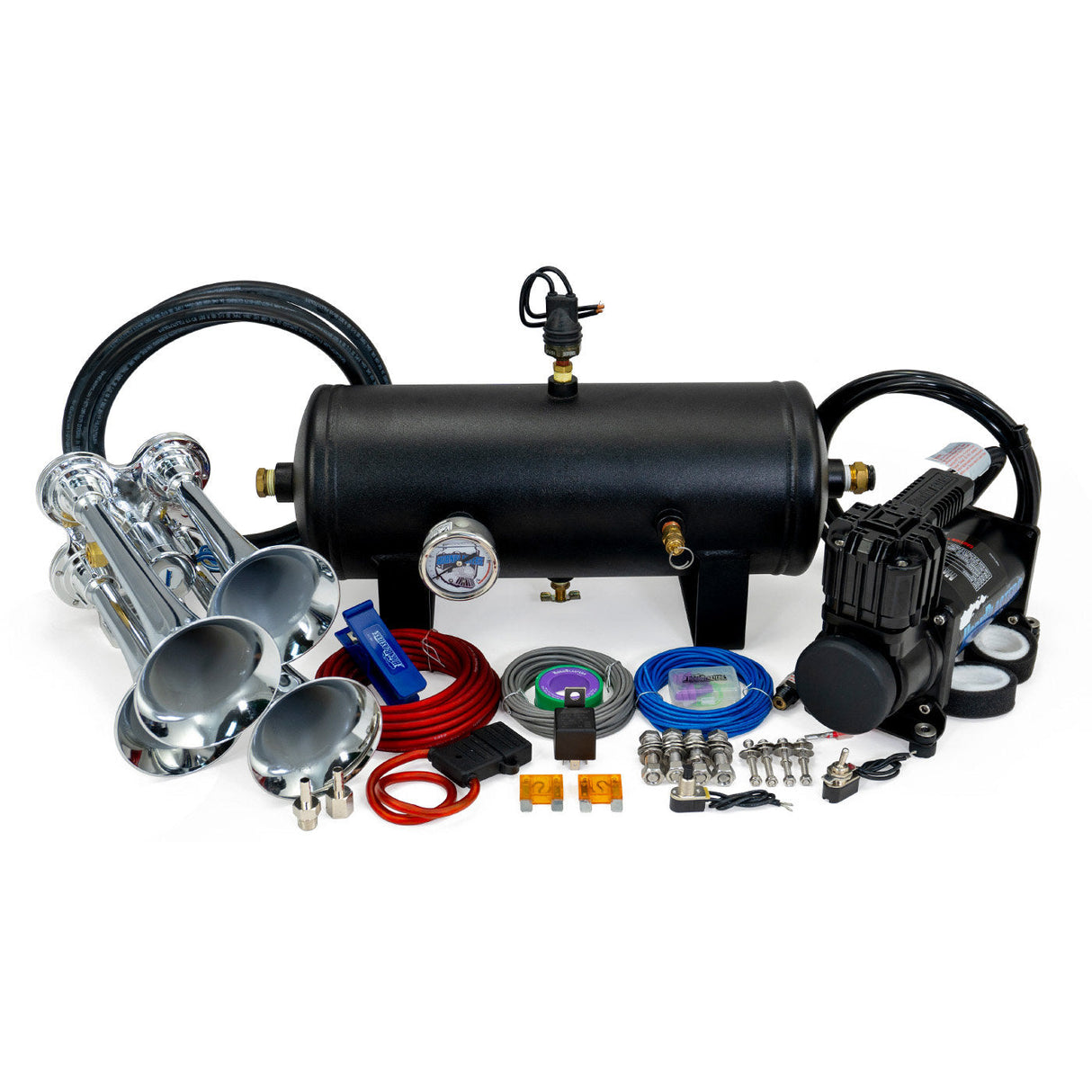 Bullet 232 24-Volt Air Horn Kit HornBlasters