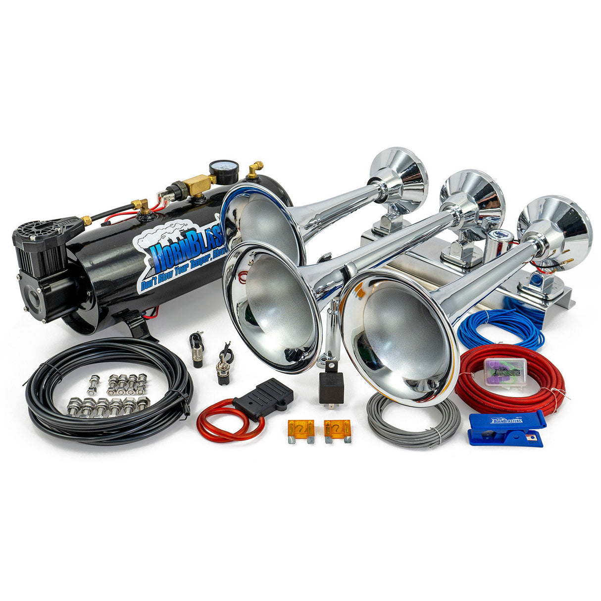 Flatlaw Train Horn Kit HornBlasters