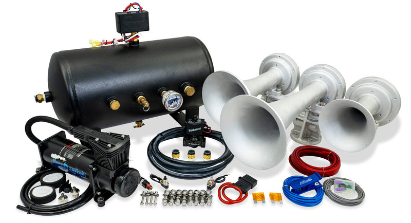 King 3 544K Train Horn Kit