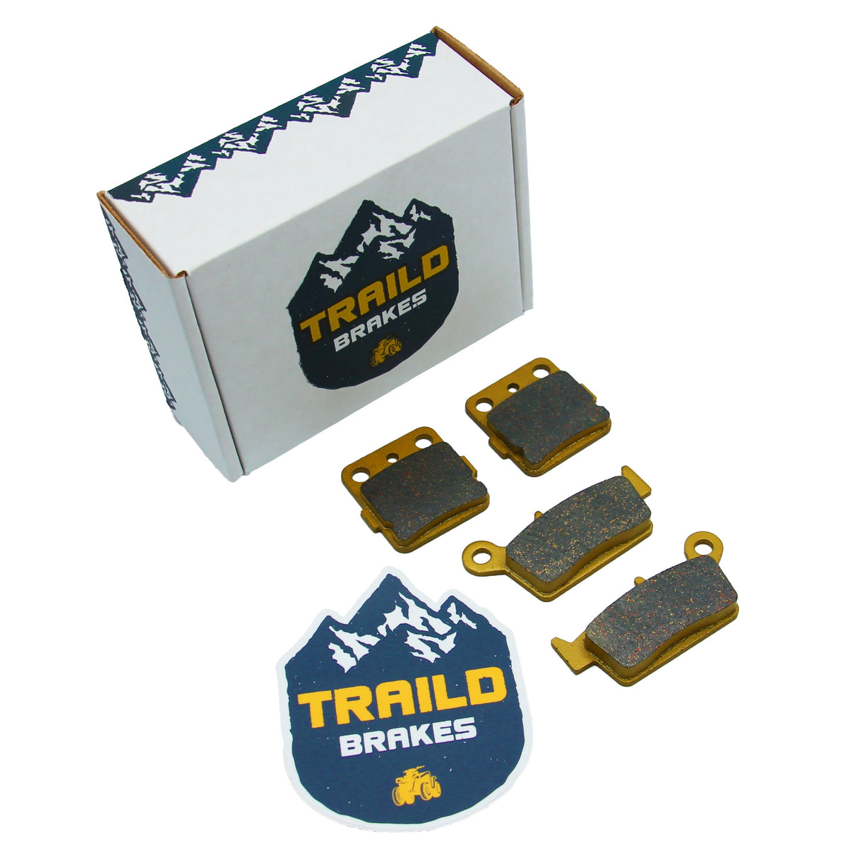 Honda CR80/CR85R 1992-2007 Ceramic Brake Pad Set Traild