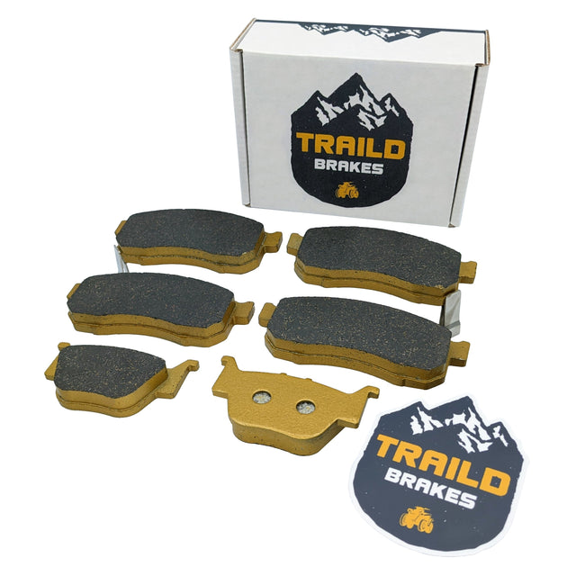 Honda Pioneer 700/520/500 2014-2026 Ceramic Brake Pad Set Traild