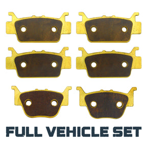 Honda Rincon TRX680/Rubicon 700 2008-2026 Brass Brake Pad Set Traild