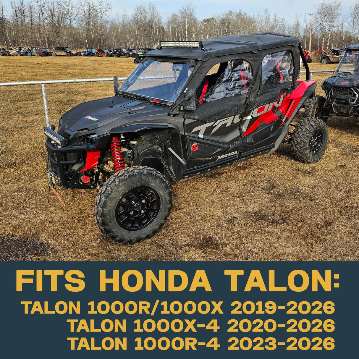 Honda Talon 1000R/1000X/1000X-4 Ceramic Brake Pad Set Front & Rear 2019-2026 Traild