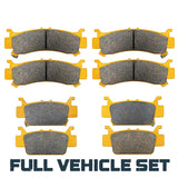 Honda Pioneer 1000/1000-5/1000-6 2016-2025 Ceramic Brake Pad Set Traild