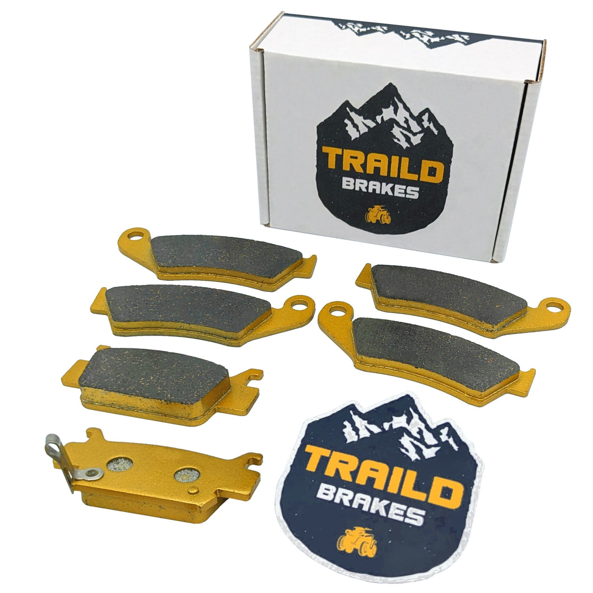 Honda TRX700 XX 2008-2009 Ceramic Brake Pad Set Traild