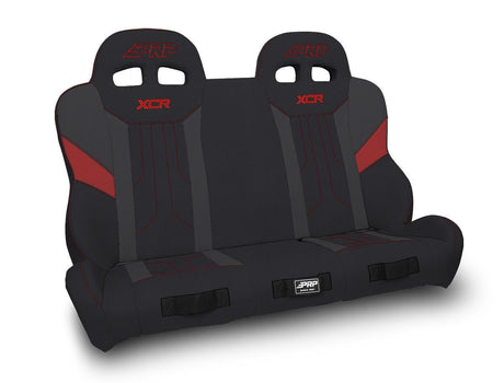 XCR Quick Release Rear Suspension Bench Seat for Polaris RZR PRO XP4, Turbo R 4, Pro R 4 by PRP