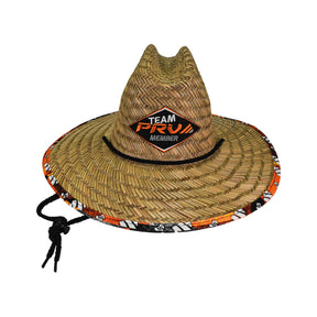 PRV Audio 15 Years Lifeguard Natural Fiber Straw Sun Hat