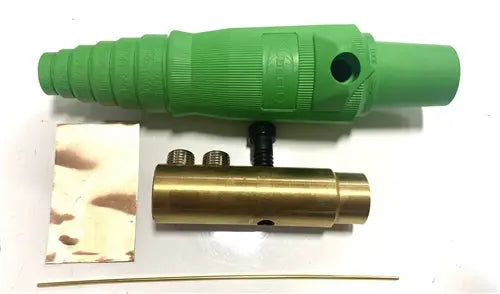 Hubbell series 16 GREEN CAM LOCK 300 AMP FEMALE AC/DC WIRE AND SUPPLY