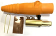 Hubbell series 16 ORANGE CAM LOCK 400 AMP MALE AC/DC WIRE AND SUPPLY