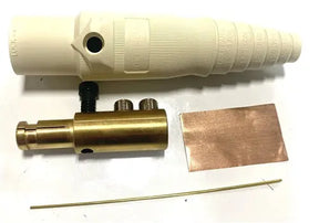 Hubbell series 16 WHITE CAM LOCK 300 AMP MALE AC/DC WIRE AND SUPPLY