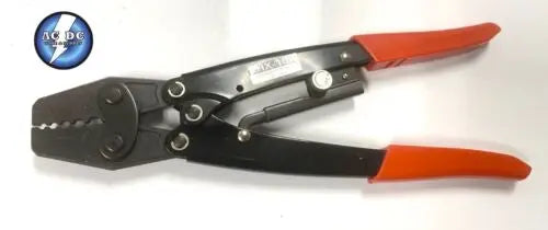 Crimping Pliers HX-10 10-6 awg Crimper Ratchet Terminal Crimper Pliers AC/DC WIRE AND SUPPLY