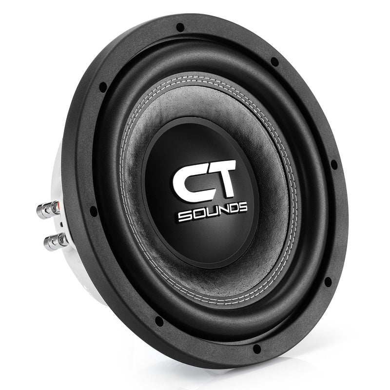 HYDRO-10 // 500 Watts RMS 10 Inch Shallow-Mount Subwoofer CT Sounds