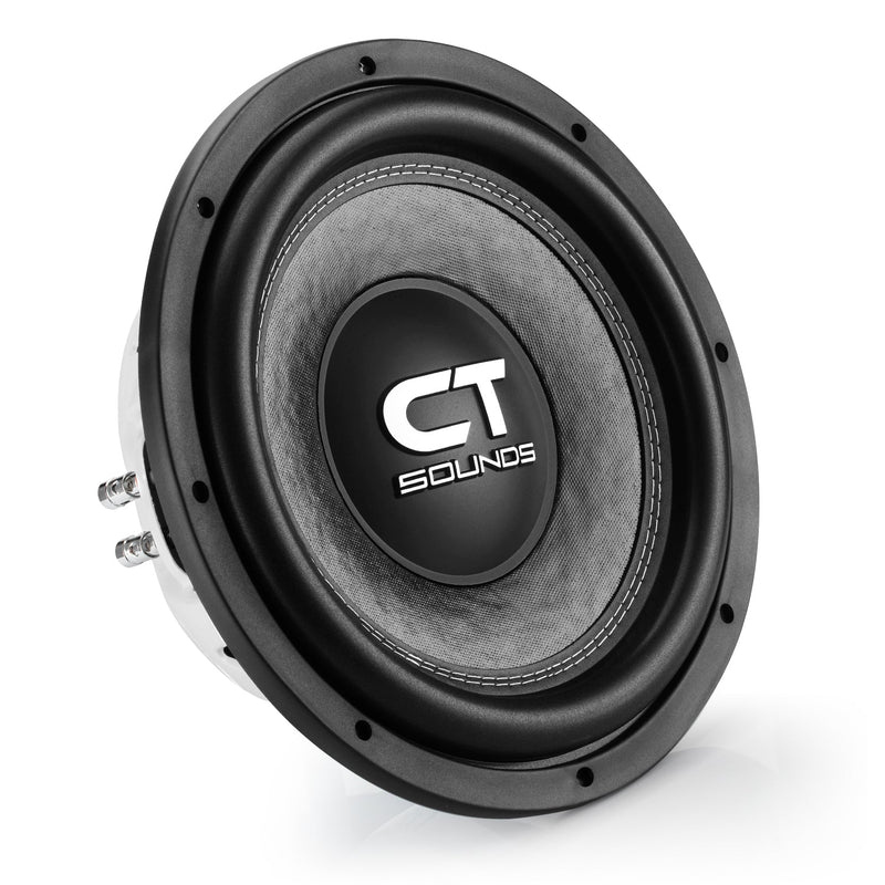 HYDRO-12 // 500 Watts RMS 12 Inch Shallow-Mount Subwoofer CT Sounds