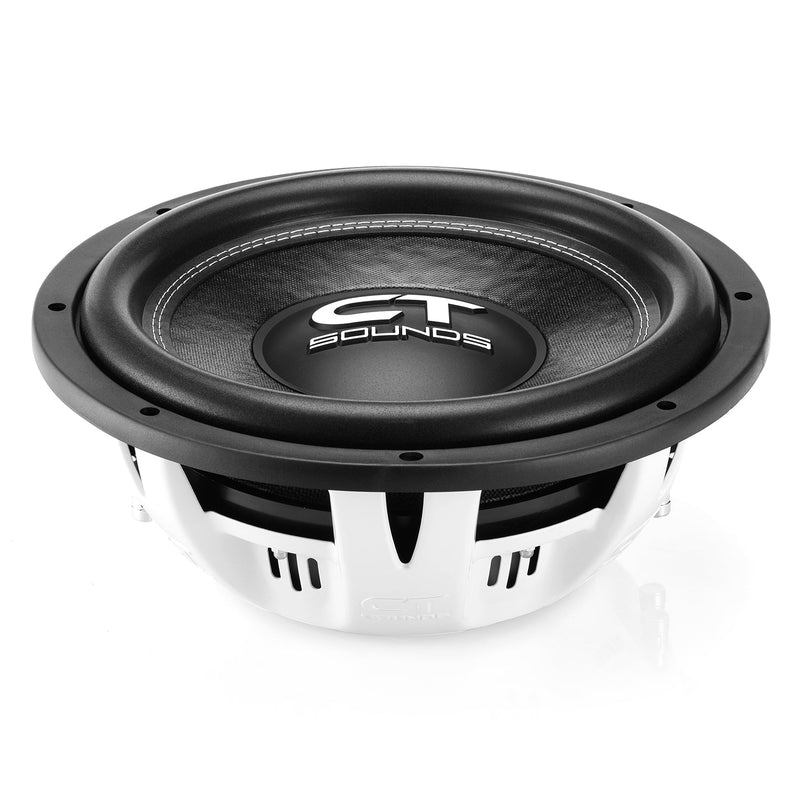 HYDRO-12 // 500 Watts RMS 12 Inch Shallow-Mount Subwoofer CT Sounds