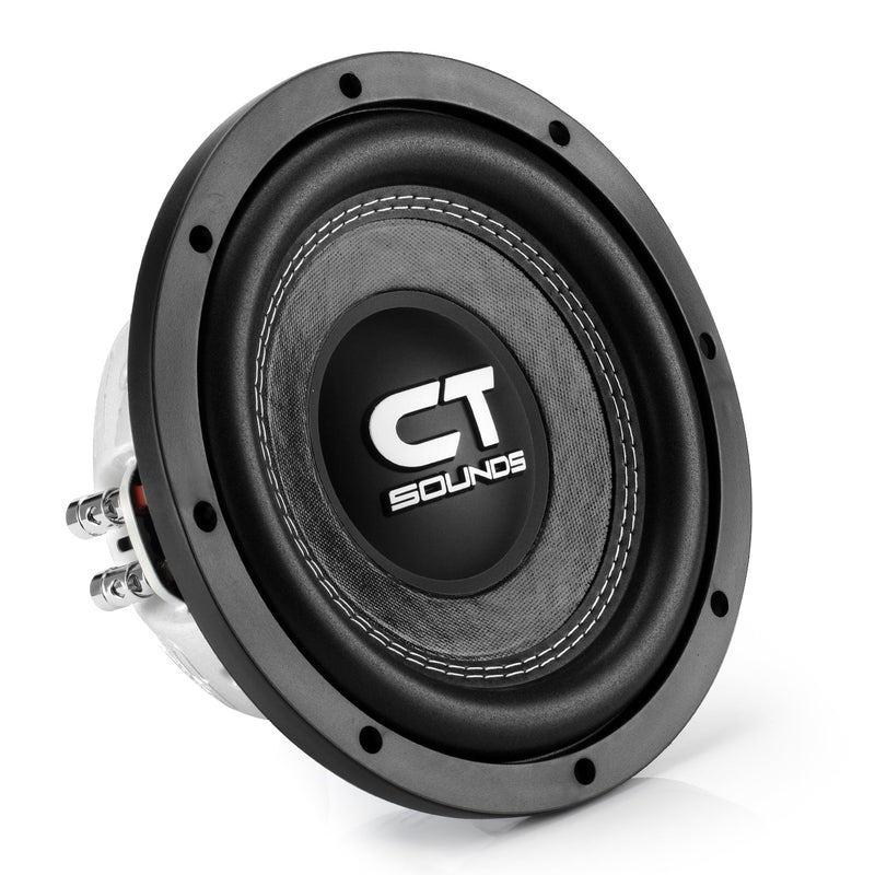 HYDRO-8 // 300 Watts RMS 8 Inch Shallow-Mount Subwoofer CT Sounds