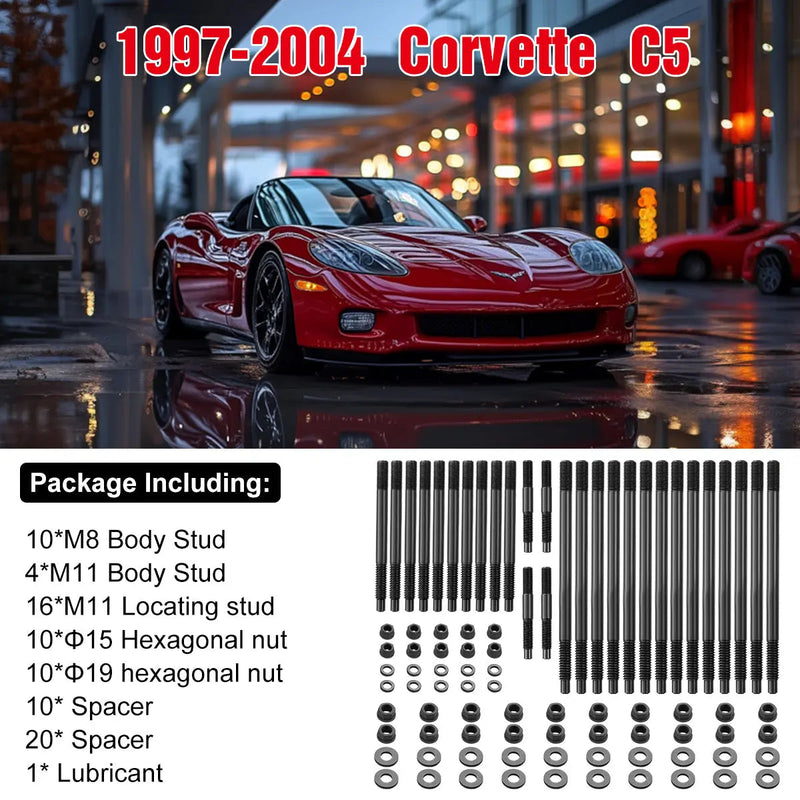 Head Stud Kit for 1997-2003 LS Engines Flashark