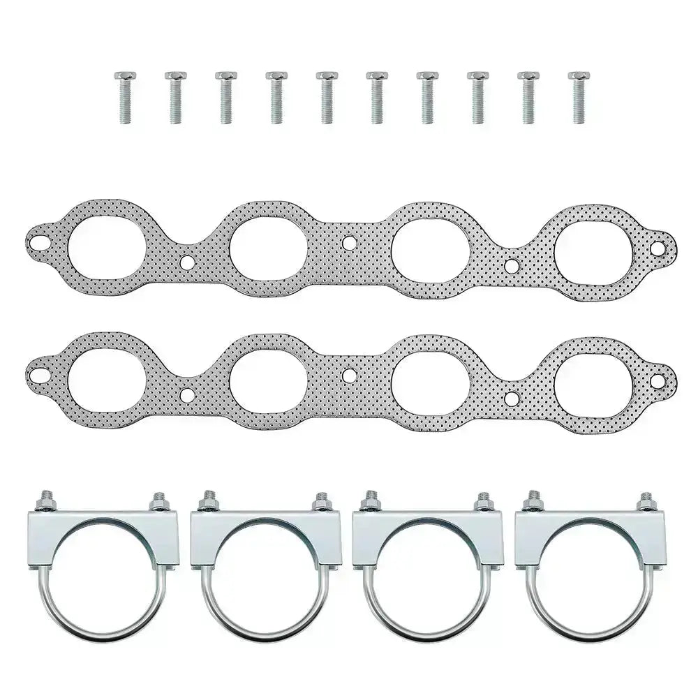 Long Tube Headers For 2014-2017 Chevy Silverado 1500/Tahoe GMC Sierra 1500/Yukon Cadillac Escalade 5.3L 6.2L V8 | 2WD 4WD Flashark