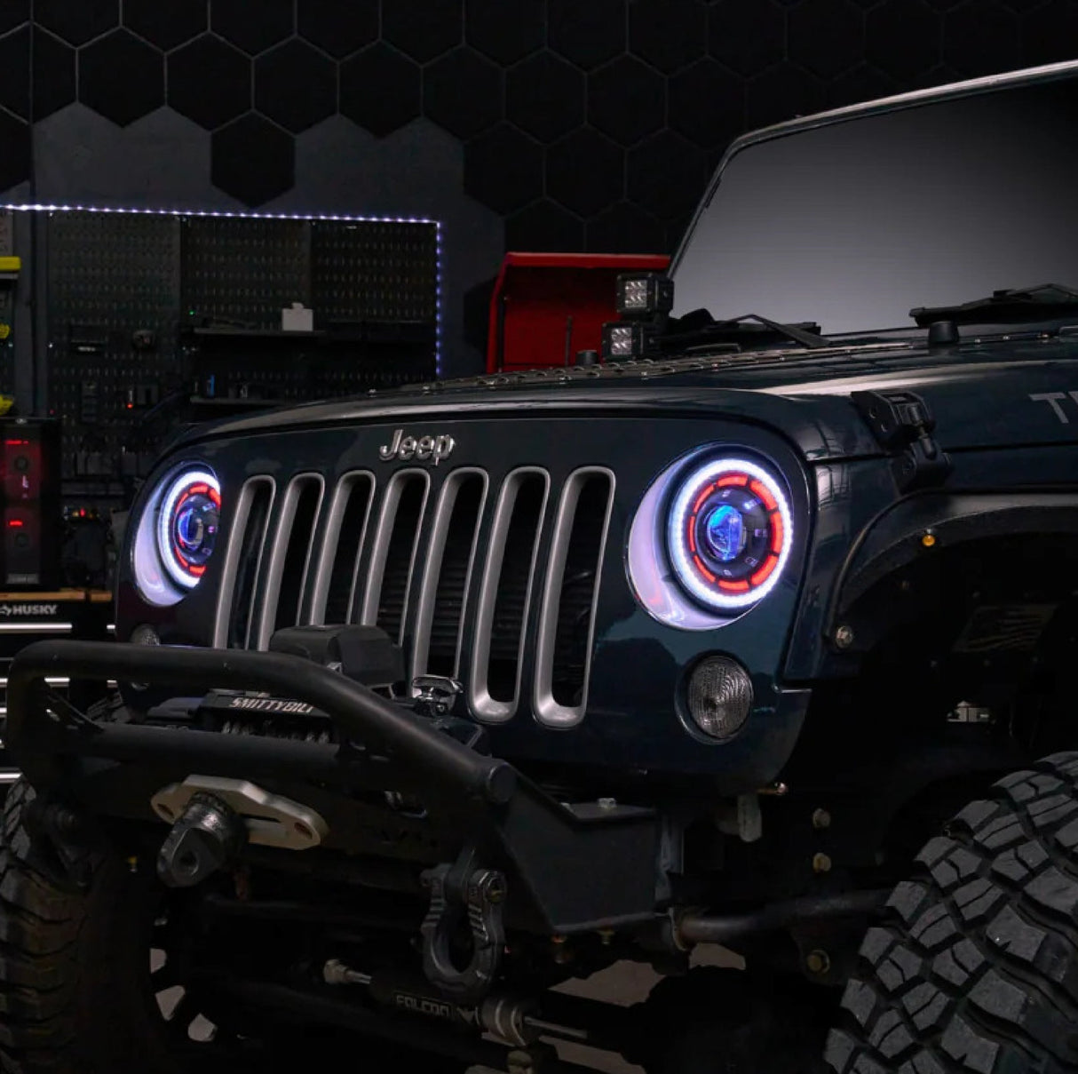 Oracle Lighting Oculus™ 7" Colorshift® B-LED Projector | '07-'18 JK Wrangler