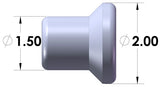 7/8-14 Heavy Wall Left Hand Thread Tube Insert for 1 1/2 Inch ID Tubing