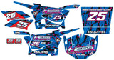 Polaris RZR XP 1000 Graphic Kit - Hess Motorsports Custom Kit
