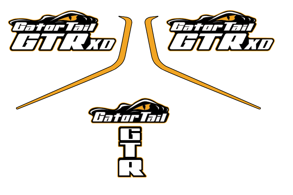 XD Clutch Cover Stickers (Colors) Gatortail