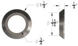 Weld Washer 3/4" 6 Pack