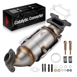 Front Catalytic Converter for 2006-2011 Honda Civic L4 1.8L, EPA Compliant Flashark