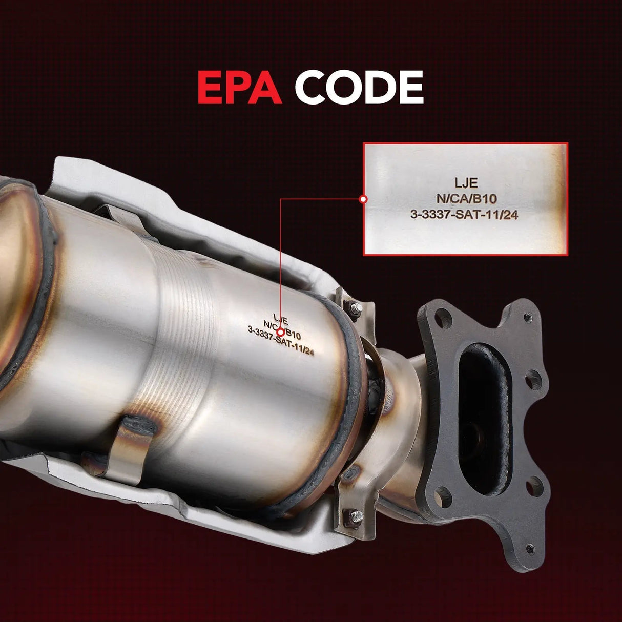 Front Catalytic Converter for 2006-2011 Honda Civic L4 1.8L, EPA Compliant Flashark
