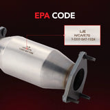 Rear Catalytic Converter for 2008-2013 Honda Accord Acura TSX 2.4L, Direct-Fit