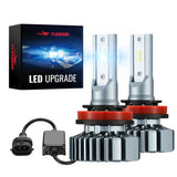 H11 H8 H9 LED Headlight Bulbs 60W 6000K ‎20000LM White 2Pcs for Chevrolet/Ford/Toyota/Dodge/GMC/Honda Flashark