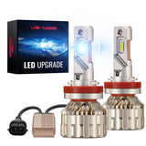 H11 H8 H9 LED Headlight Bulbs 110W 6500K ‎‎‎28000LM White 2Pcs for Chevrolet/Ford/Toyota/Dodge/GMC/Honda/Nissan/Lexus/Jeep/Mazda Flashark