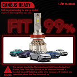 H11 H8 H9 LED Headlight Bulbs 110W 6500K ‎‎‎28000LM White 2Pcs for Chevrolet/Ford/Toyota/Dodge/GMC/Honda/Nissan/Lexus/Jeep/Mazda Flashark