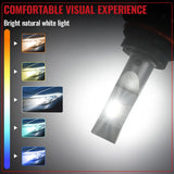 9007/HB5 LED Headlight Bulbs 150W 6500K ‎‎22000LM White 2Pcs Dual-function