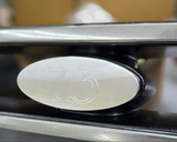 Diesels and Dirtbags Billet Grille Emblem – 1992–1997 Ford F-Series Diesels and Dirtbags