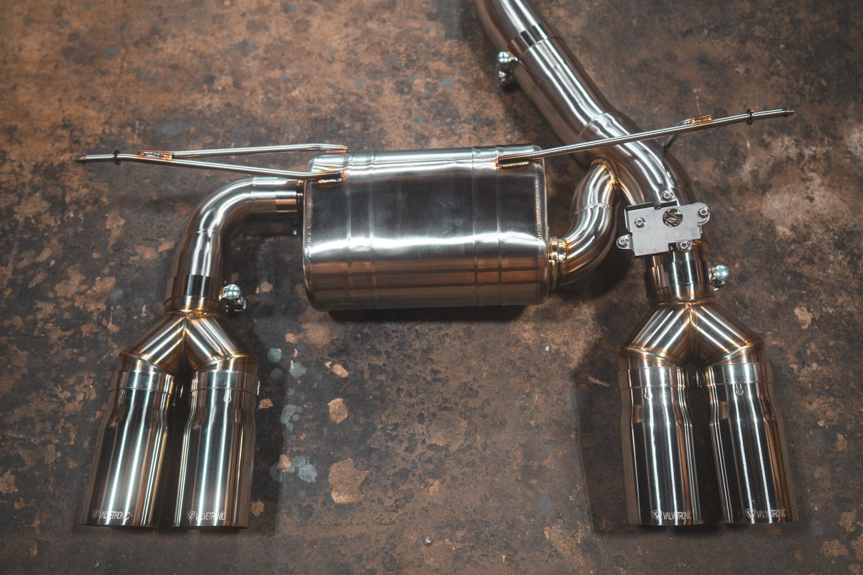 BMW F87 M2 Competition Equal Length Valved Sport Exhaust System Valvetronic Designs